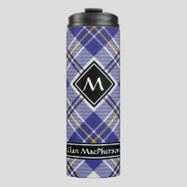 Clan MacPherson Blue Dress Tartan Thermal Tumbler
