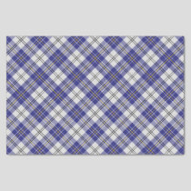 Clan MacPherson Blue Dress Tartan Tissue Paper