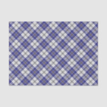 Clan MacPherson Blue Dress Tartan Tissue Paper