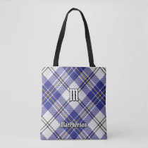 Clan MacPherson Blue Dress Tartan Tote Bag