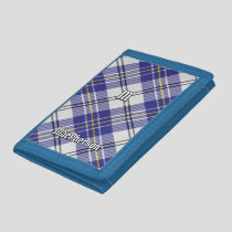 Clan MacPherson Blue Dress Tartan Trifold Wallet