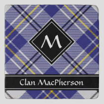 Clan MacPherson Blue Dress Tartan Trivet