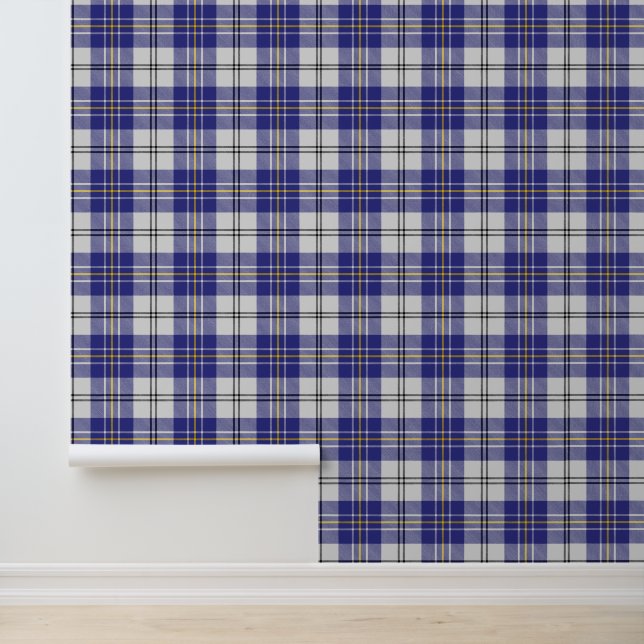 Clan MacPherson Blue Dress Tartan Wallpaper (Application)