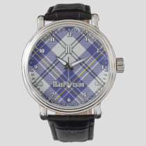 Clan MacPherson Blue Dress Tartan Watch