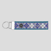 Clan MacPherson Blue Dress Tartan Wrist Keychain