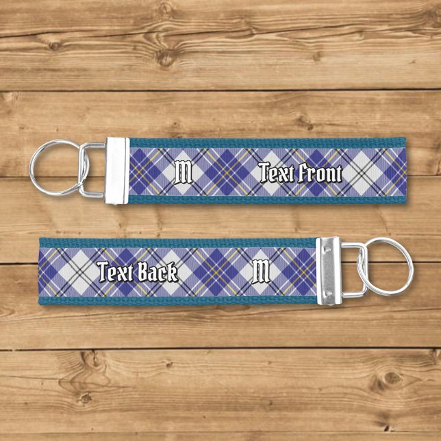 Clan MacPherson Blue Dress Tartan Wrist Keychain (Creator Uploaded)