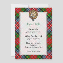 Clan MacPherson Crest Invitation