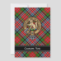 Clan MacPherson Crest Invitation