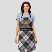 Clan MacPherson Crest over Dress Tartan Apron