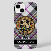 Clan MacPherson Crest over Dress Tartan Case-Mate iPhone 14 Case