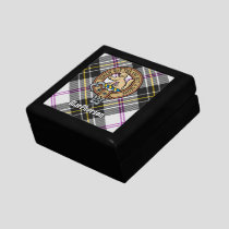 Clan MacPherson Crest over Dress Tartan Gift Box