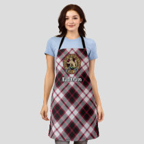 Clan MacPherson Crest over Hunting Tartan Apron