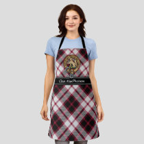 Clan MacPherson Crest over Hunting Tartan Apron