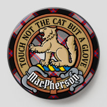 Clan MacPherson Crest over Hunting Tartan PopSocket