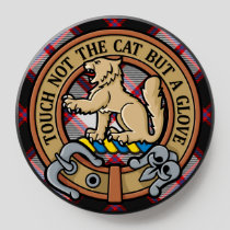 Clan MacPherson Crest over Hunting Tartan PopSocket