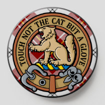 Clan MacPherson Crest over Red Dress Tartan PopSocket