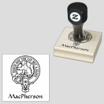 Clan MacPherson Crest Rubber Stamp