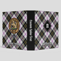 Clan MacPherson Dress Tartan 3 Ring Binder