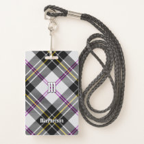 Clan MacPherson Dress Tartan Badge