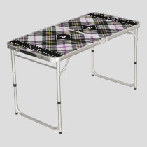 Clan MacPherson Dress Tartan Beer Pong Table