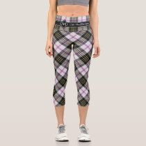 Clan MacPherson Dress Tartan Capri Leggings