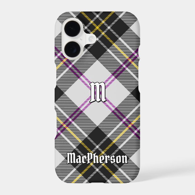 Clan MacPherson Dress Tartan Case-Mate iPhone Case (Back)