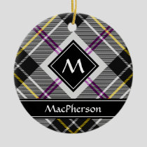 Clan MacPherson Dress Tartan Ceramic Ornament