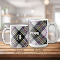Clan MacPherson Dress Tartan Coffee Mug