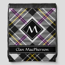 Clan MacPherson Dress Tartan Drawstring Bag
