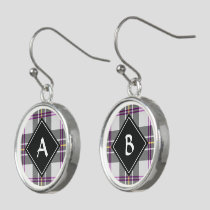 Clan MacPherson Dress Tartan Earrings