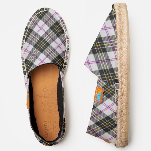 Clan MacPherson Dress Tartan Espadrilles (Side)