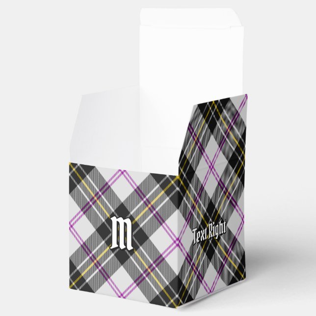 Clan MacPherson Dress Tartan Favor Box (Opened)