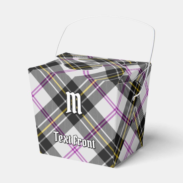 Clan MacPherson Dress Tartan Favor Box (Front Side)