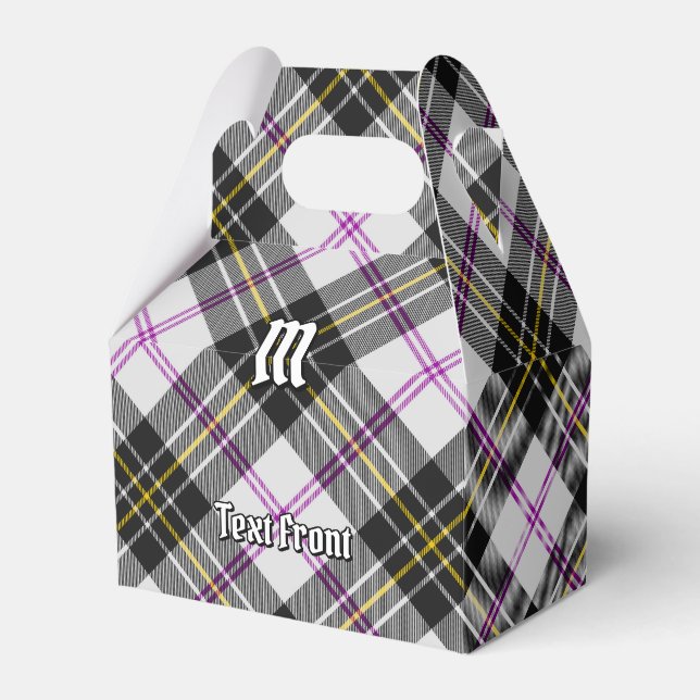 Clan MacPherson Dress Tartan Favor Box (Front Side)