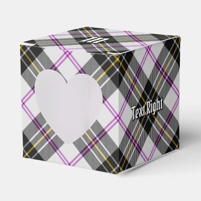 Clan MacPherson Dress Tartan Favor Box (Front Side)