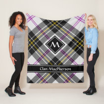 Clan MacPherson Dress Tartan Fleece Blanket