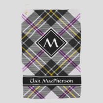 Clan MacPherson Dress Tartan Golf Towel