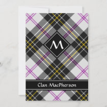 Clan MacPherson Dress Tartan Invitation