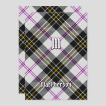 Clan MacPherson Dress Tartan Invitation