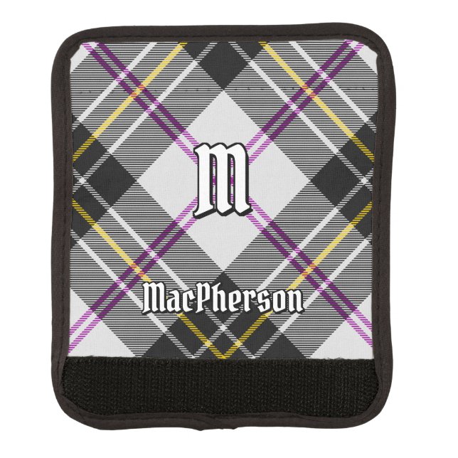 Clan MacPherson Dress Tartan Luggage Handle Wrap (Front)