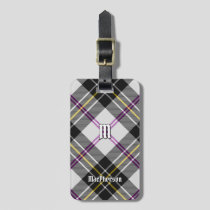 Clan MacPherson Dress Tartan Luggage Tag