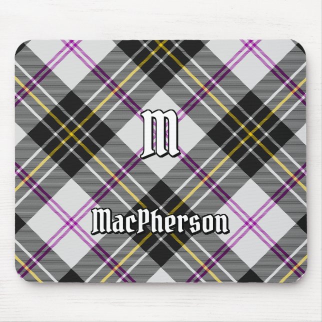 Clan MacPherson Dress Tartan Mouse Pad (Front)