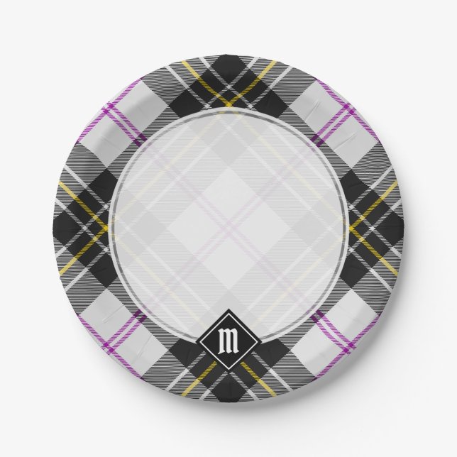 Clan MacPherson Dress Tartan Paper Plates (Front)