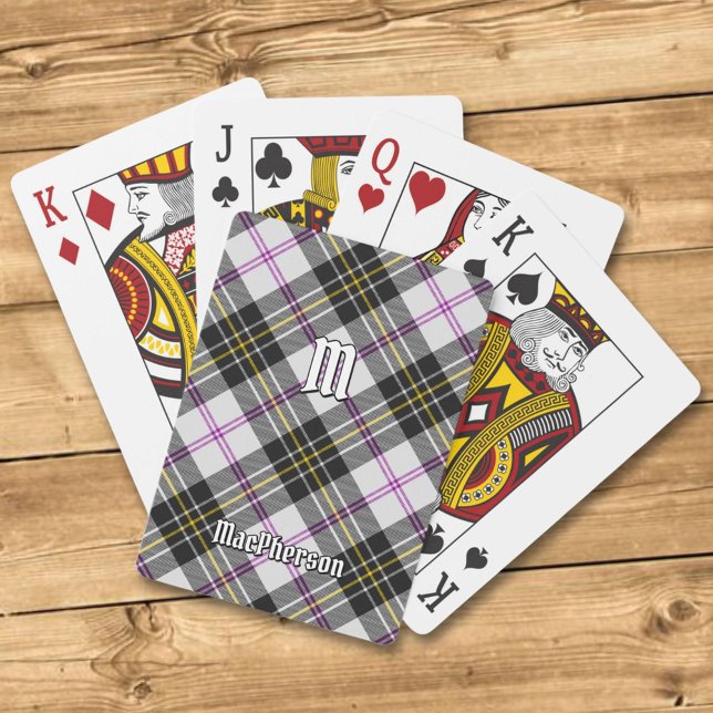 Clan MacPherson Dress Tartan Playing Cards (Creator Uploaded)