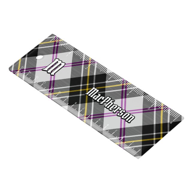 Clan MacPherson Dress Tartan Ruler (Angled)