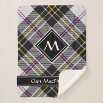 Clan MacPherson Dress Tartan Sherpa Blanket