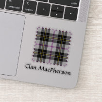 Clan MacPherson Dress Tartan Sticker