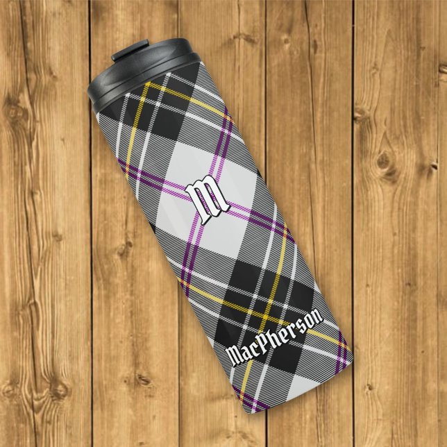 Clan MacPherson Dress Tartan Thermal Tumbler (Creator Uploaded)