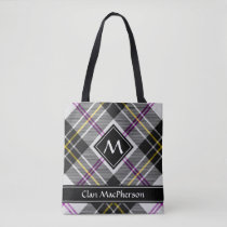 Clan MacPherson Dress Tartan Tote Bag