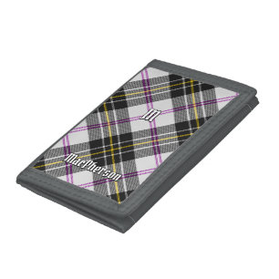 Clan MacPherson Dress Tartan Trifold Wallet